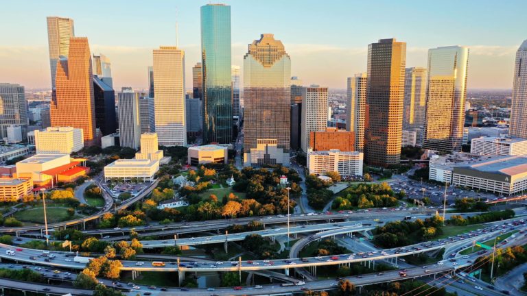 Commercial pressure washing in Houston