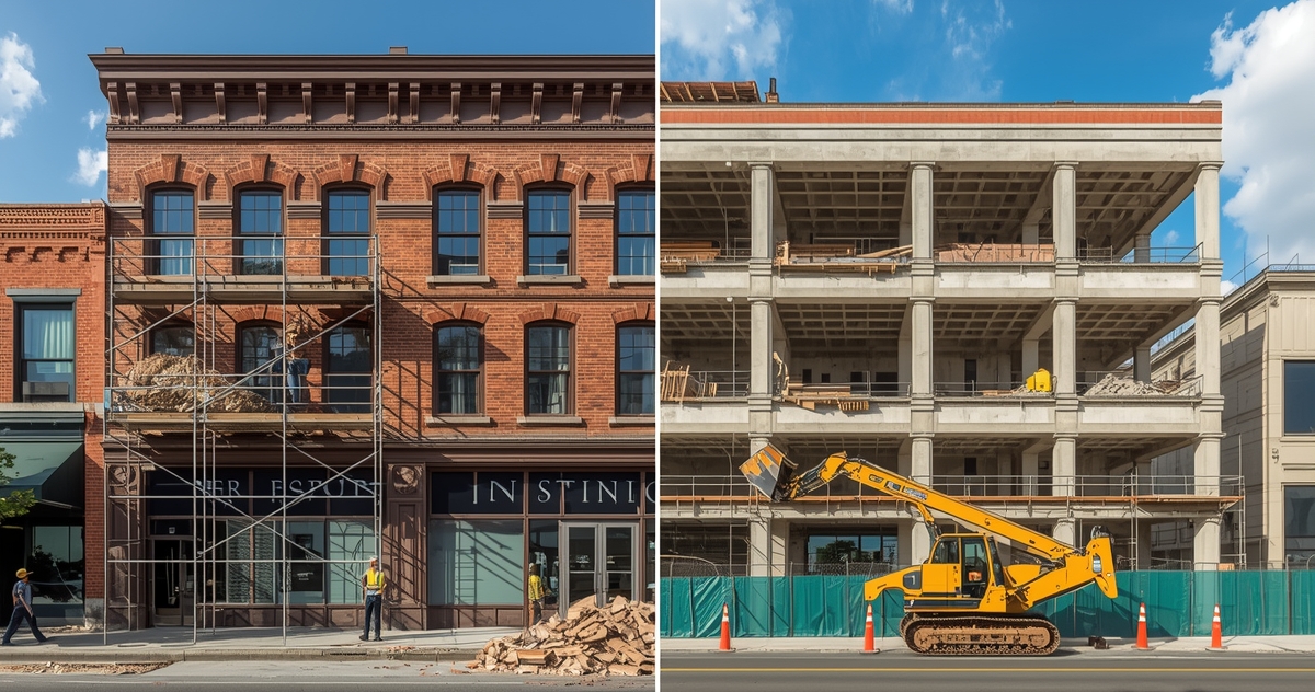 Architectural Restoration vs. Replacement: How to Extend the Life of Your Commercial Building