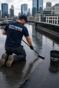 Wet Sealing Rooftop