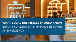 Commercial building maintenance prevents exterior damage and extends property life