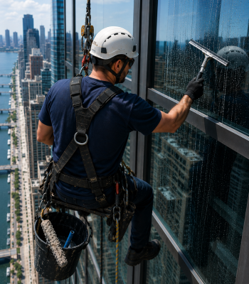 High Rise Window Cleaning